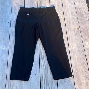 Alfani Black Cropped Dress Pants